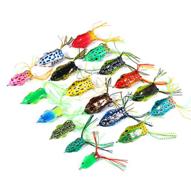 Boxed Best Quality Frog Fishing Lures Bass Soft Frog Fishing Lure for Snakehead