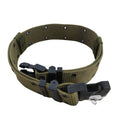 Buckle Olive Green Color Nylon Tactical Webbing Belt Tactical Nylon Belt for Men 3mm 2 Layer
