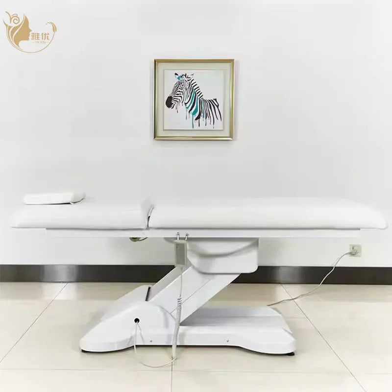 Adjustable Electric Beauty Bed with Modern Design and High Comfort for Salon and Spa Use