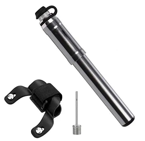 Portable 160psi Mini Aluminium Hand Pump Bike Air Pump for Presta Schrader & French/American Bicycle Tire Inflation