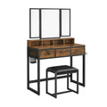 Modern New Design Drawer Integrate Bedroom Furniture Mirror Dressing Table Dressing Table With Mirror Mdf