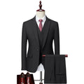 Premium Navy Blue Men's Dress Pants Slim Fit Formal Business Trousers Non-Iron Anti-Wrinkle Office Wear Custom Made Suit Pants