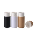 Biodegradable Recycled Craft Paper Push up Lip Balm Tube 0.3oz 0.5oz 1oz 2oz 2.5oz Cosmetic