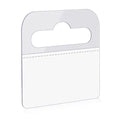 Wholesale Clear Hanging Slot Hole Hang Tabs Retail Display Strong Hold Adhesive Folding Hook Tags for Stores