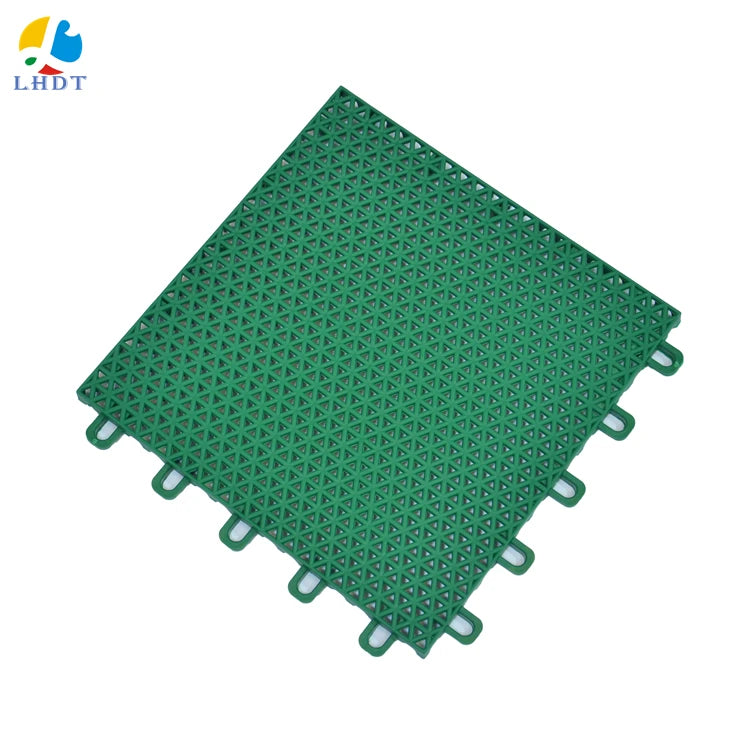 Homely Sports Ground Tiles PP Plastic Badminton & Basketball Court Mat Flooring for Backyard Sports Ground System