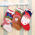 Xmas Christmas Sock Gift Bag Pendant Hanging Decorations Decor Ornament Bear Santa Snowman Christmas Stockings