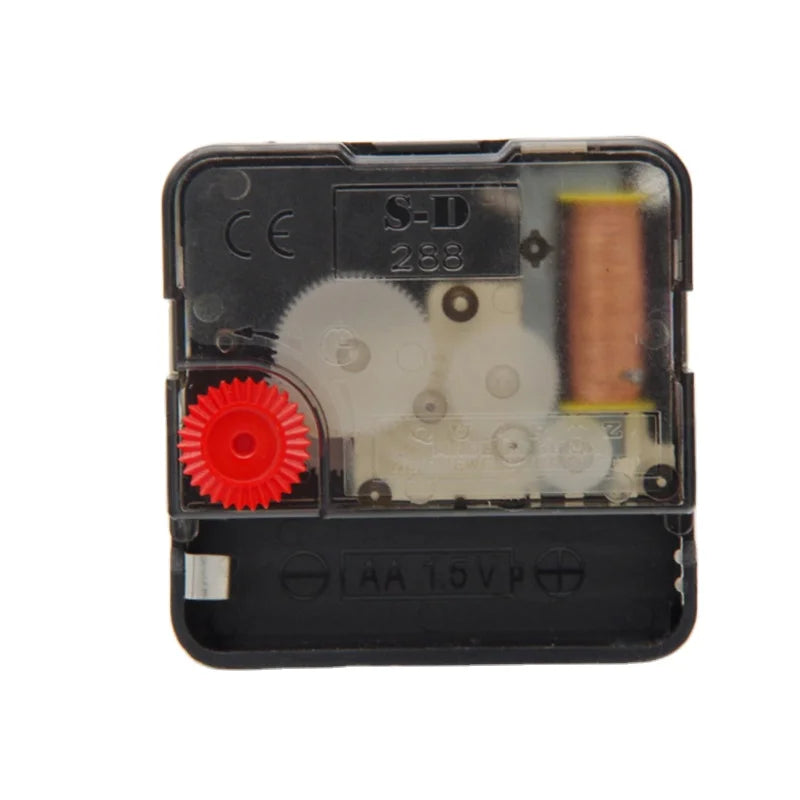 Battery Quartz Wall Clock Movement Mechanism Replacement Clockwork Set White