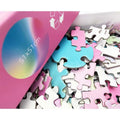 500 Pieces Paper Color Circular Puzzles Adults Decompression Toys Assemble Jigsaw Puzzles for Adults