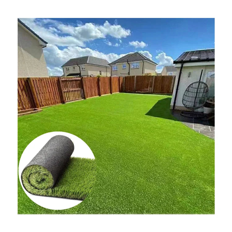 Wedding Floor Artificial Garden Wall Turf Grass Carpet Soft Feeling Green Lawn for Badminton Sports and Landscape Design