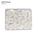 BIN 50pcs Sponge Gradient Nail Art Sponge Set Gel Polish Color Gradient Brush Nail Art Stamper Tools Nail Sponge Grab Pen