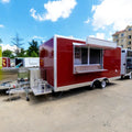 USA AU Standard Quality Assurance Customizable 16 ft Food Trailer with Trade Assurance for Hot Dog Coffee Hamburger MegaBDM
