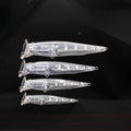 Fishing Popper Lure Blank 6/8/8.7/9.5cm Unpainted Blank Lures or Long Distance Casting