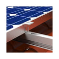 Factory Direct Sales Stainless Steel 304 Aluminum 6005-T5 Corrosion Resistant Mid Clamp 12-Year Warranty Solar Mounting System