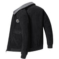 Topgear Corduroy Coat for Men Plus Fleece Lamb Winter Dad Casual Cross Border Tooling Cotton-padded Jacket for the Elderly