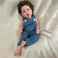 Realistic 50CM 20" Stretchy Soft Silicone Reborn Baby Doll Blank Unpainted or Painted Lifelike Newborn Boy Artist Collectibles