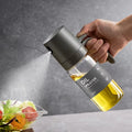 250 mL High Glass Oil Spray Bottle Modern Design Cooking Oil Dispensers Olive Oil Sprayer Mister for Air Fryer Salad Baking Tool