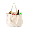 Reusable Eco Cotton Tote Bag Custom Logo Grocery Shopping Handbag Durable and Eco-Friendly