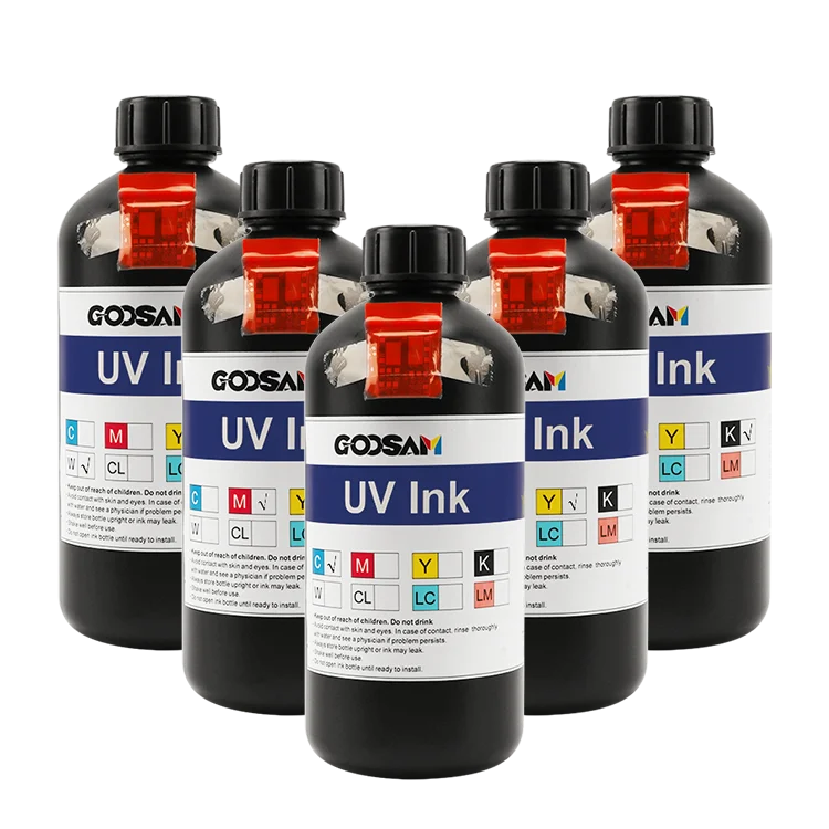 1L Lus-120 Lus170 Lus 170 200 Lus-210 Lf200 Lh 100 Clear LED Curable UV Ink for Mimaki Ucjv150-160 3042 Ujf-3042 Jfx200 2513