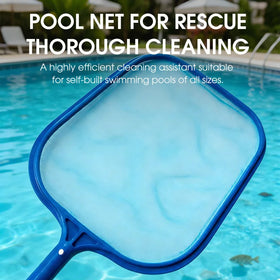 ODM Shallow Pool Leaf Rake Net Skimmer Essential Swimming Pool Cleaning Tools & Accessories Cleaning Net