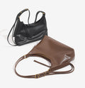 Golden Zipper Hobo Tote Bag - Vintage Large Capacity Handbag with Multiple Interlayer Shoulder Underarm Bags