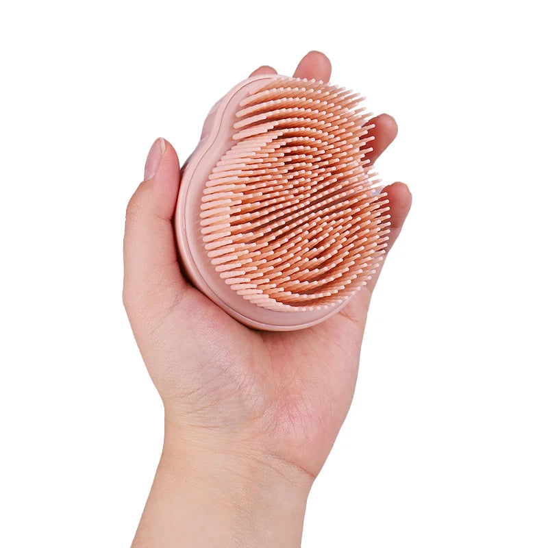 Lohas Silicone Bath Body Massage Brush Shower Scrub Scrubber Silicone Massage Bath Brush Body Brushes