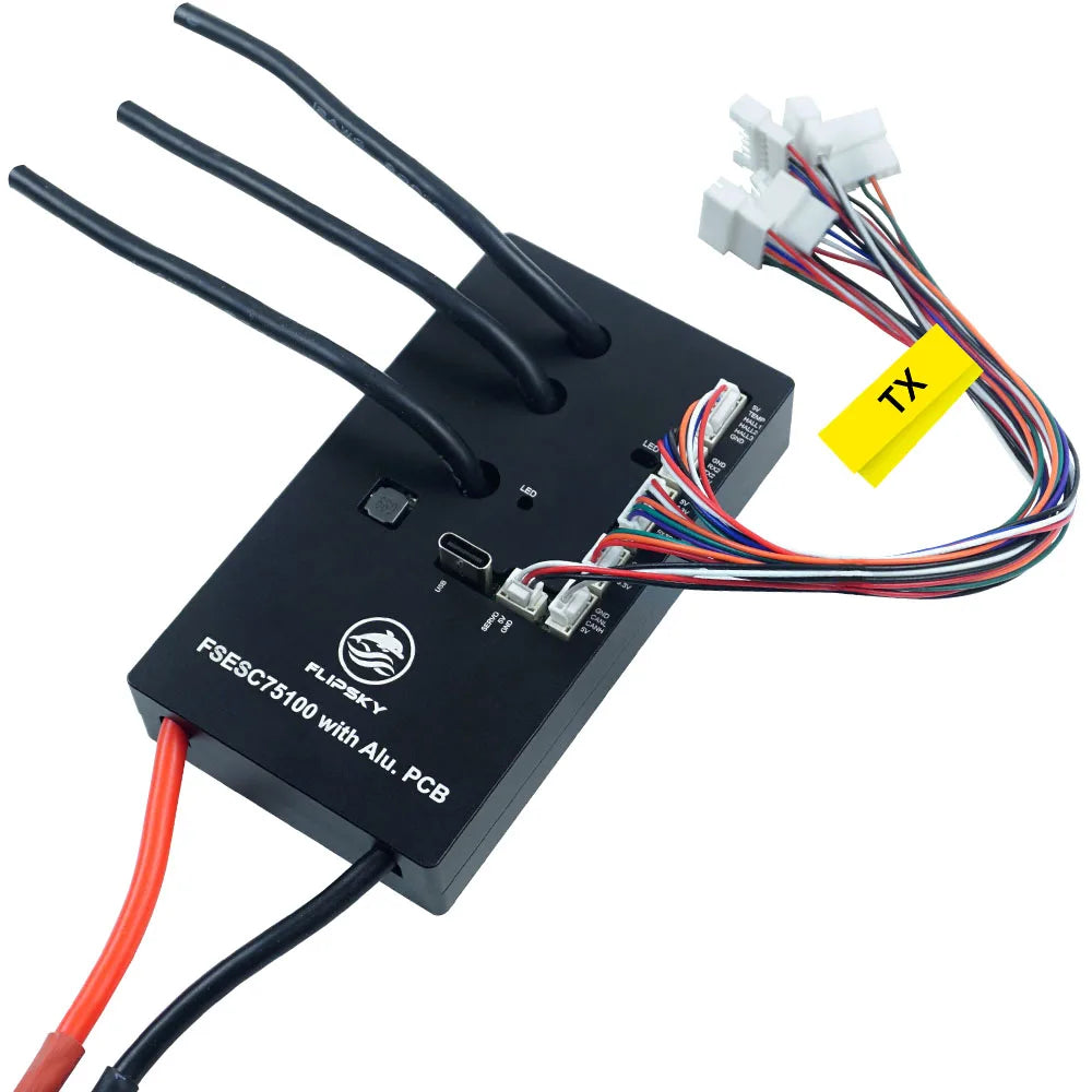 Flipsky Surfboard E-Skateboard Scooter Ebike FSESC 75100 100A 75V With Aluminum PCB ESC Based on VESC