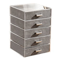 Wholesale Price Large Capacity Multi Drawer Duatproof Flocked Jewelry Display Boxes