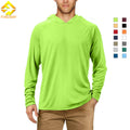 Custom Logo Lightweight Sports UPF 50+ Hoodie Breathable Quick Dry Cooling Comfortable Long Sleeve Fishing Shirts 100% Polyester