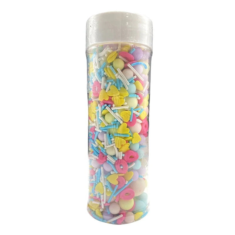 Packaging Chocolate White Edible Sugar Cake Decorations Making Machine Bulk Rainbow Sprinkles Manufacturer