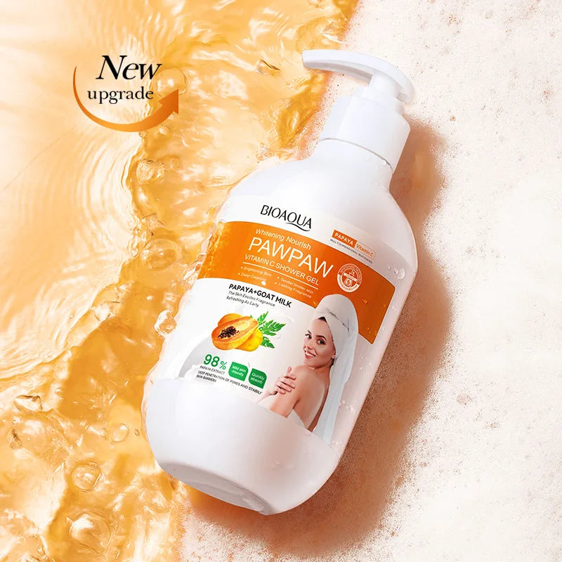 Private Label Exfoliating Deep Cleansing Natural Fragrance Full Body Wash Bath Gel Shower Gel