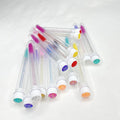 Wholesale Supplies Crystal Eyelash Brush Lash Spoolie Tube Mascara Wands