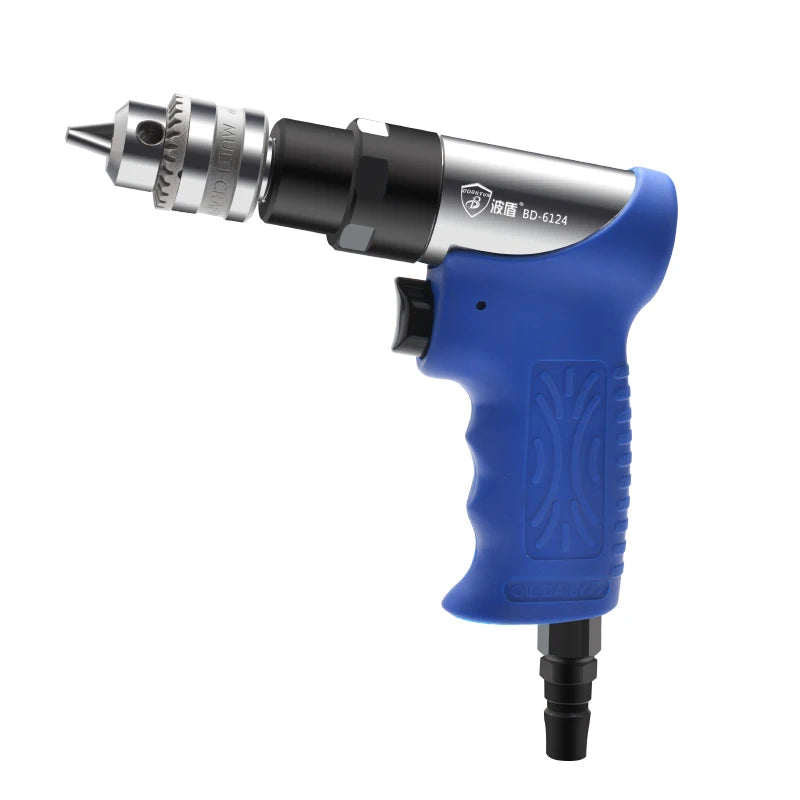 High Precision 0.6-6mm BD-6124 Pneumatic Aviation Drill 6mm Air Drill with High Concentricity OEM Customizable