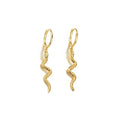 Fashion Dangle Drop Earrings Sterling 925 Silver Animal Jewelry  Snake Hoop Earrings for Women