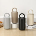 304 New Household Indoor Vacuum Stainless Steel Double-layer Thermos Cup Ring Portable Coffee Cup