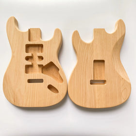 Alder Guitar Body Unfinished ST Guitar Body for DIY ST Electric Guitar Kit