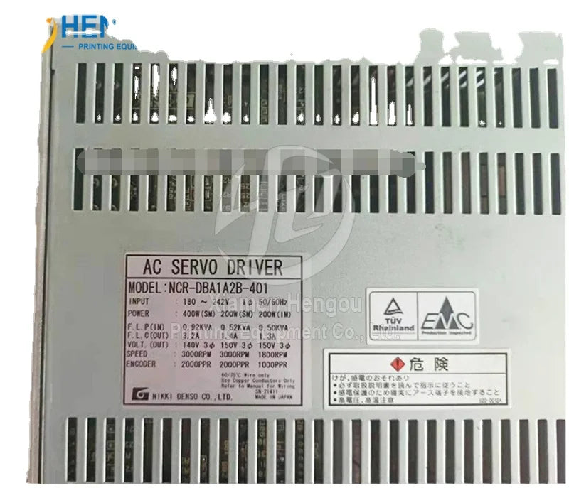 5GH-2801-600 Original 95% New Komori Board NCR-DBA1A2B-401-S02 Offset Machine Parts