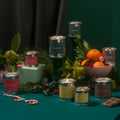 100ml Metal Seamless Tin Can Candle Holder 6oz 10oz 16 Ounce Rose Gold White pink Teal Candle Tins Paint Tin Can for Candles
