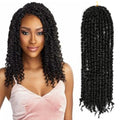 Passion Twist Braiding Hair Extensions Crochet Hair Braid Passion Hair 18 Inch Pre Twisted Passion Twist Braid