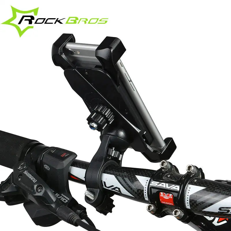 ROCKBROS Wholesale Motorcycle Bike Bicycle Adjustable Mobile Phone Holder Bicycle Phone Holder