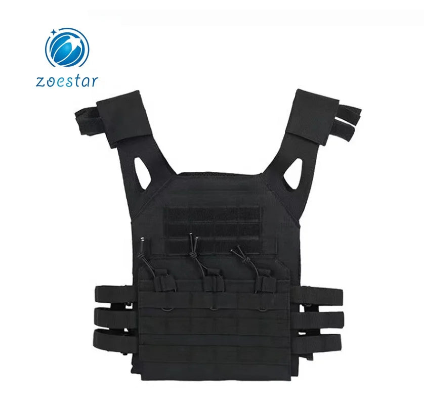 2024 Best Selling Unisex Adjustable Tactical Vest Camouflage Pattern Polyester Lining Fashion for Outdoor Paintball Training