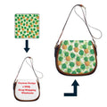 Wholesale Large Capacity Casual Girls' Shoulder Messenger Bag Custom Printed Fashion Zipper Closure Button Special Purse