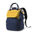 Logo Custom Lady Oxford Zipper Waterproof Backpack with Changing Pad Pacifier Storage Mommy Baby Diaper Bags