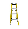 FRP Single-Sided Herringbone Telescopic Folding Ladder-Modern Industrial Step Ladder