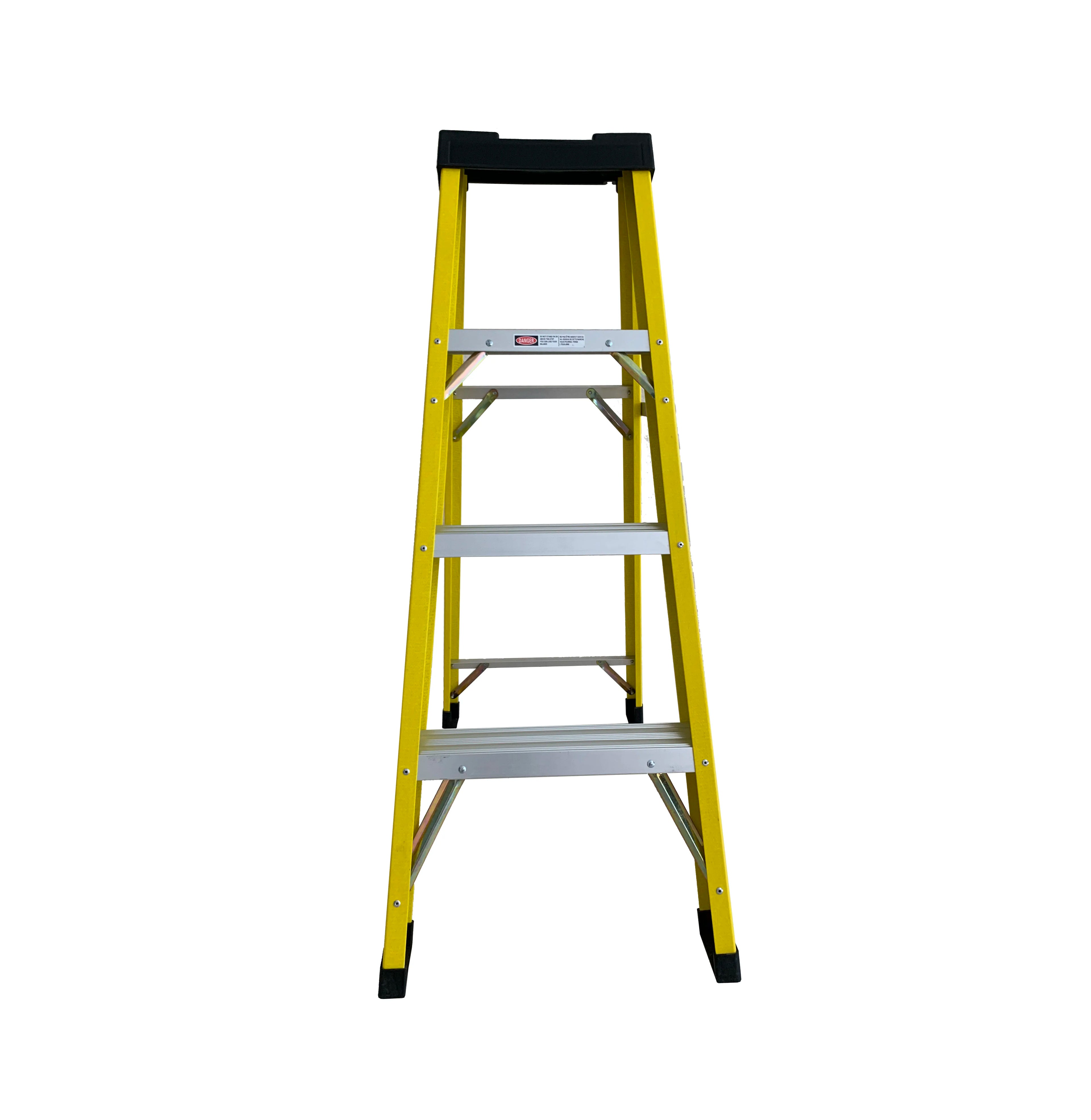 FRP Single-Sided Herringbone Telescopic Folding Ladder-Modern Industrial Step Ladder