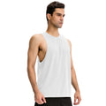 Wholesale Printed 100% Polyester Breathable Crew Neck Gym Tank Top Quick Dry Casual Sports Mesh T-Shirt Summer Running Singlet