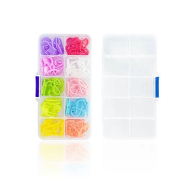 Retail Package Crochet Locking Stitch Markers Stitch Needle Clip Knitting Crochet Markers With Plastic Box
