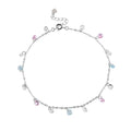 Wholesale Fashion Jewelry Anklet Women's Zircon 925 Sterling Silver Body Chain Ins Style Fine Jewelry Anklet