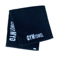 Black Cotton/microfiber  Sports Towel Fitness Towel Gym Towel with logo