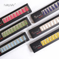 Factory Price Full Cover Long Stiletto Glossy Pure Color False Nails ABS Press on Nails