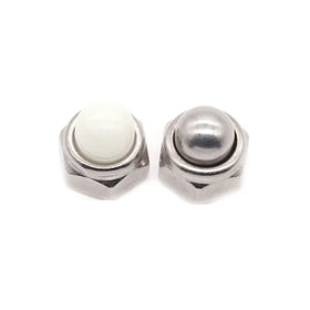 M4 M5 M6 M8 M10 Stainless Steel Nut DIN 986 Self Locking Nylon Insert Domed Cap Nuts